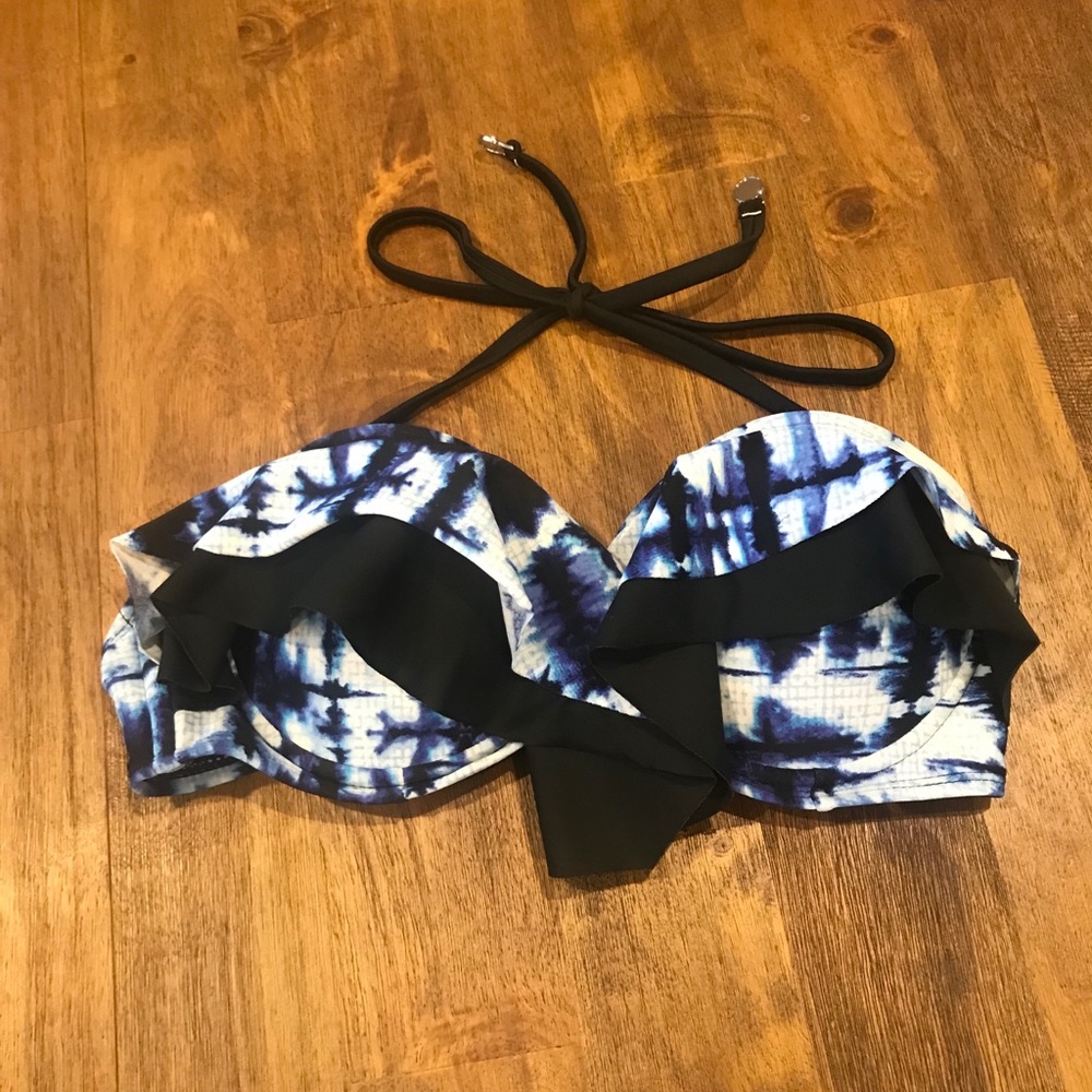 Bongo Size Small Tie Dye Push Up Bikini Top